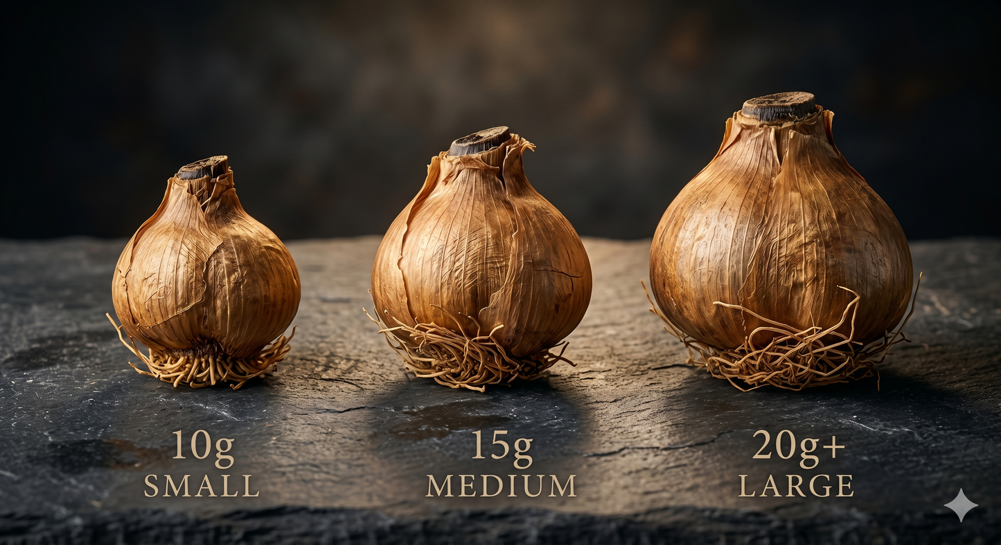 Kesar Boys Saffron Corms — Kashmir Origin (Crocus sativus)